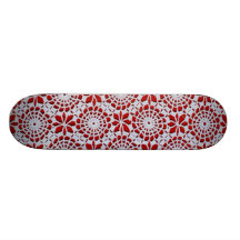 Vintage Crochet Pattern Skate Deck