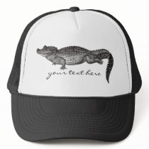 Vintage Crocodile Hat