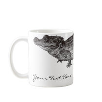 Vintage Crocodile Mug