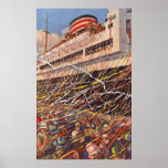 Vintage Cruise Ship; Bon Voyage Party! posters