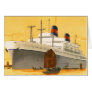 Vintage Cruise Ship to the Orient with Junks Boats Cards