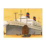 Vintage Cruise Ship to the Orient with Junks Boats Post Cards