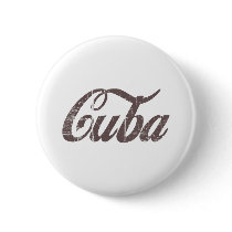 Vintage Cuba Button