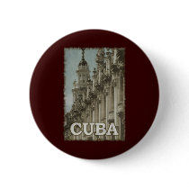 Vintage Cuba Pinback Button