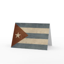 Vintage Cuba Greeting Card
