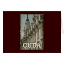 Vintage Cuba Greeting Card