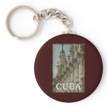 Vintage Cuba Key Chain