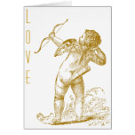 Vintage Cupid Greeting Card