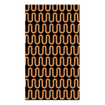 Vintage curves bookmark business cards