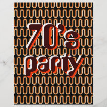 Vintage curves personalized flyer