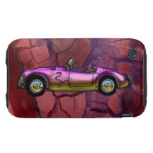 Vintage Custom 1961 MG MGA Twin Cam Roadster iPhone 3 Tough Case