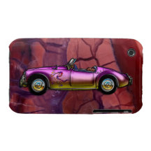 Vintage Custom 1961 MG MGA Twin Cam Roadster iPhone 3 Case