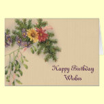 Vintage Daisys Birthday cards
