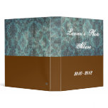 Vintage damask binder