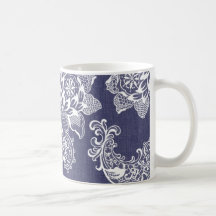 Vintage Damask, Florals, Abstracts Mugs and Gifts
