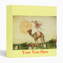 Vintage Dancer on a Camel Binders