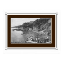 Vintage Dartmouth, Devon Postcard