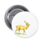 Vintage Deer Pinback Buttons
