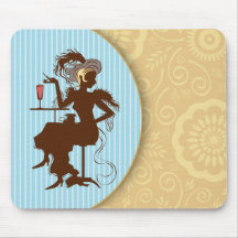 Vintage design 3 mouse mats