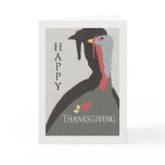 Vintage Design Thanksgiving Greeting Card