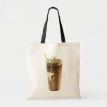 Vintage Dessert; Chocolate Shake Tote Bags