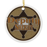 Vintage Deupty Sheriff Ornaments