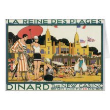 Vintage Dinard Holland Greeting Card
