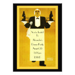Vintage Dinner Party Custom Invites