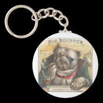 Vintage Dog Bouncer Bar keychains