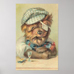 Vintage Dog Poster