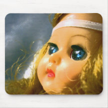 VINTAGE DOLL 1 Mousepad