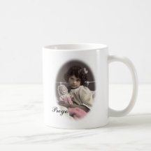 Vintage Doll Coffee Mugs