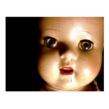 Vintage Doll Post Card