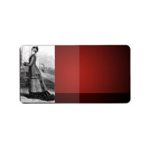 Vintage Dress Address Label