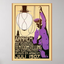 Vintage Dutch Advertising Print