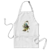 Vintage Easter Basket Apron