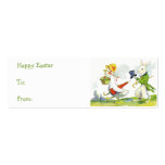 Vintage Easter basket gift tags