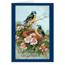 Vintage Easter Birds - Card cards