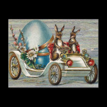 Vintage Easter Bunnies postcards