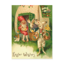 Vintage Easter Bunny Postcard