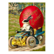 Vintage Easter Bunny Postcard
