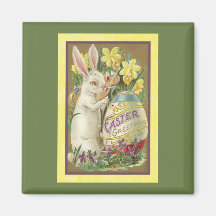 Vintage Easter Card (23) Fridge Magnets