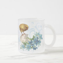 Vintage Easter Chick Mug