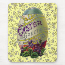 Vintage Easter Egg Mousepad