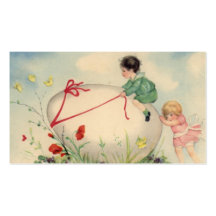 Vintage Easter Mini Doodle Greeting Card Business Card Templates