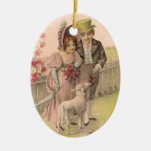 Vintage Easter Ornament