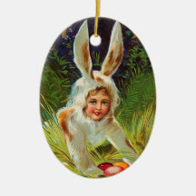 Vintage Easter Ornament