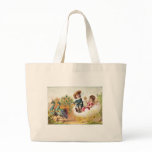 Vintage Easter Peacocks Tote Bag