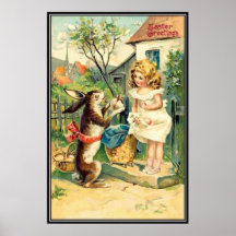 Vintage : easter - poster