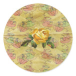 vintage Easter Rose sticker